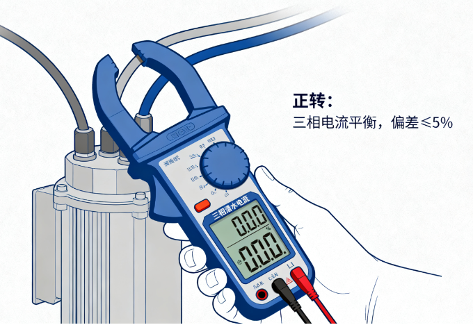 泵阀商城带您判断三相潜水泵：如何识别正常运转？正转还是反转？