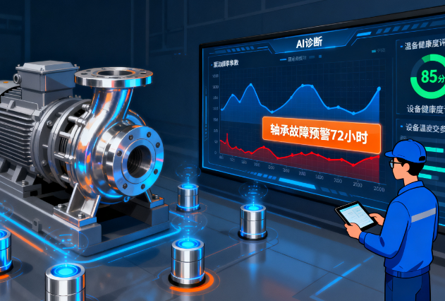 泵阀商城领航 AI 赋能革命重塑泵阀设备全生命周期智能化生态