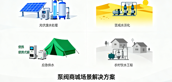 水处理膜行业迎结构调整期 泵阀商城以数字化赋能材料创新与场景拓展