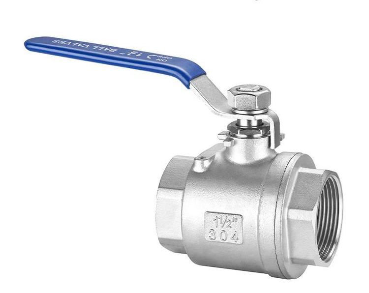 不锈钢二片式丝口球阀|丝扣球阀