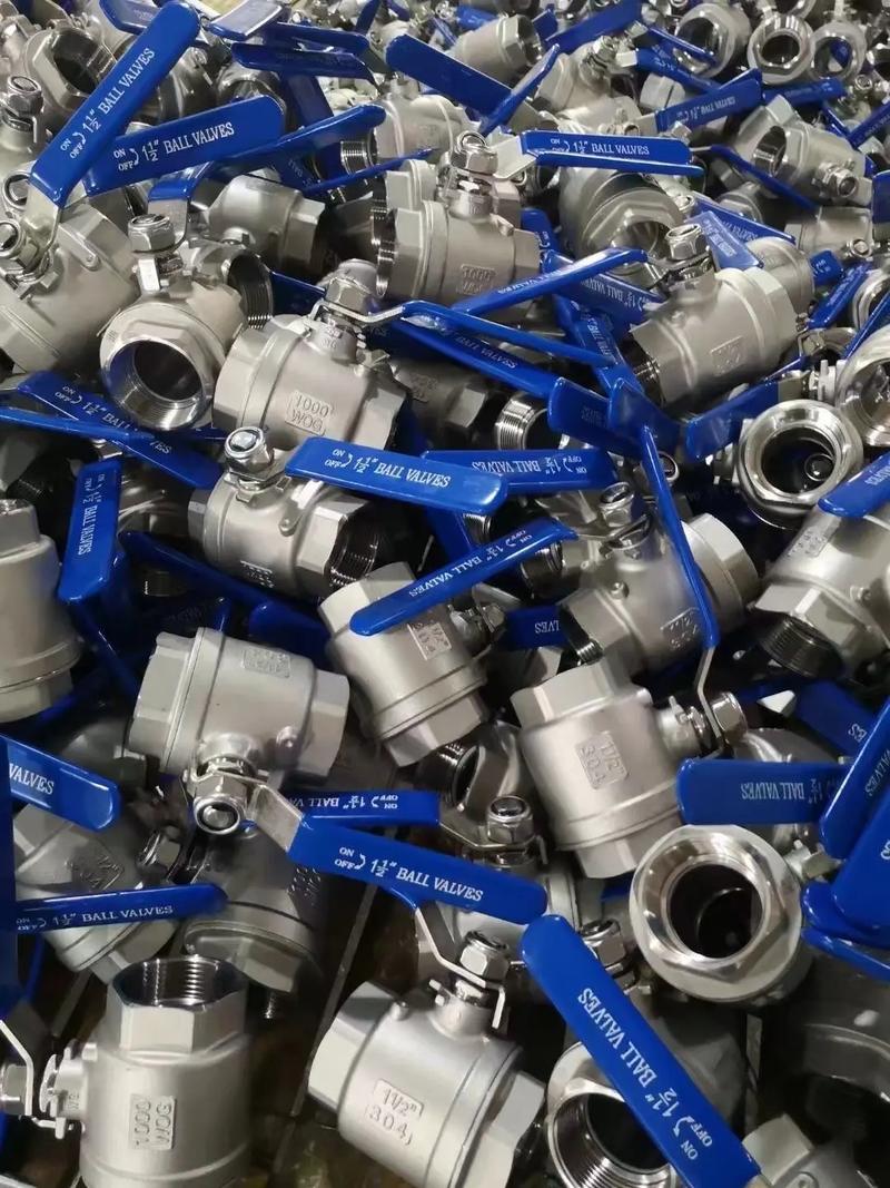 不锈钢二片式丝口球阀|丝扣球阀