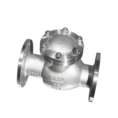 不锈钢法兰旋启式止回阀|H44H