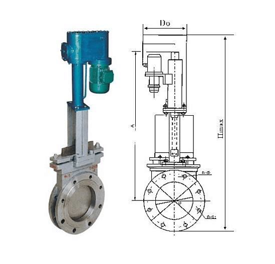 电液动刀型闸阀|PZ273H