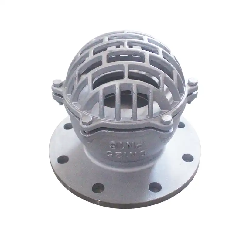 H42W不锈钢法兰底阀|泵口阀