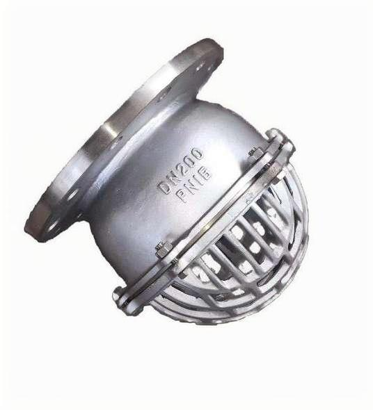 H42W不锈钢法兰底阀|泵口阀