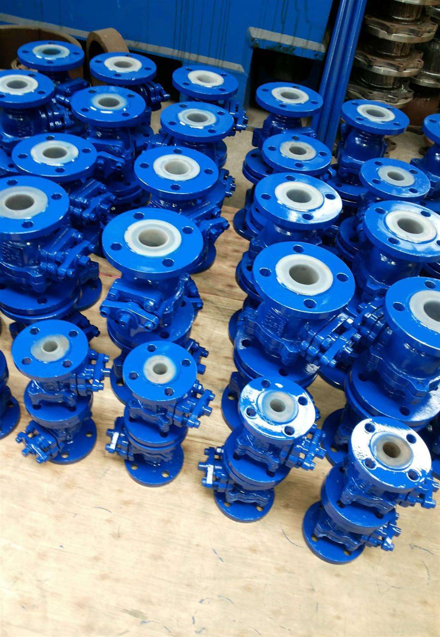 手动衬氟法兰球阀Q41F46 手动衬氟法兰球阀Q41F46