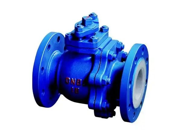 手动衬氟法兰球阀Q41F46